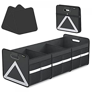 One Day Only！Foldable Trunk Organizer with Multi Pockets now 35.0% off , Heavy Duty Collapsible Tr..