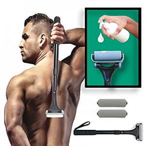 Lotion Applicator for Back Legs and Body; Roller Sponge Brush Long Handle Reacher for Women and Men;