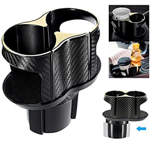 One Day Only！Cup Holder Expander for Car now 65.0% off , 2-in-1 Multifunction Car Drink Expander A..