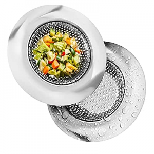 50.0% off Kitchen Sink Strainer - Food Catcher for Most Sink Drains - Rust Free Stainless Steel - ..