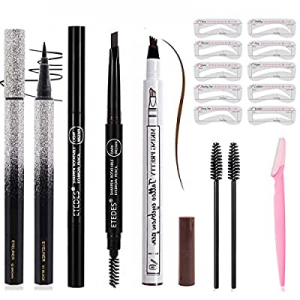 Eyebrow Tattoo Pencil, Eyeliner Pencil with Eye Makeup Long Lasting Waterproof and Smudgeproof Natur
