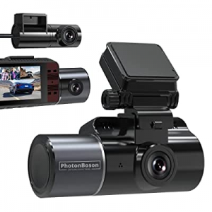 UPGROW 3 Channel 4K Dash Cam, 4K+2K Front and Rear, 2K+1080P+2K Three Way Car Camera with GPS, Dash