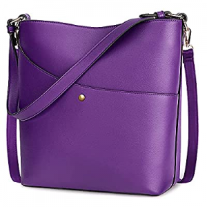Women Handbag Large Leather Tote Hobo Bag Shoulder Crossbody Bucket Purse now 80.0% off 