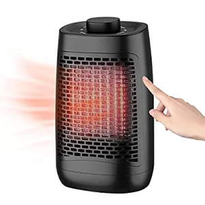 Mindore Portable Electric Space Heater now 52.0% off , Space Heater for Office, Personal 750w/1500..
