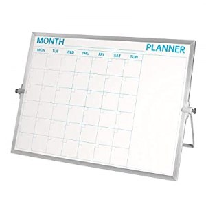 Calendar Dry Erase Board ，16" X 12" Whiteboard With Stand Now 50.0% Off ...