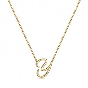 IEFWELL Gold Initial Necklaces for Women now 50.0% off , 14K Gold Filled Letter Pendant Necklaces ..