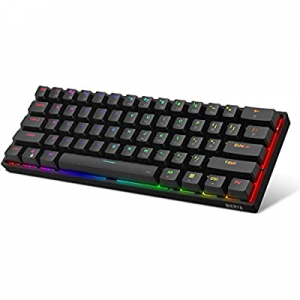 DIERYA DK61E 60% Wired Mechanical Gaming Keyboard now 40.0% off , Hot Swap Optical Switch, RGB Bac..
