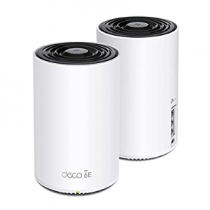 TP-Link Deco AXE5400 Tri-Band WiFi 6E Mesh System(Deco XE75) - Covers up to 5500 Sq.Ft, Replaces WiF