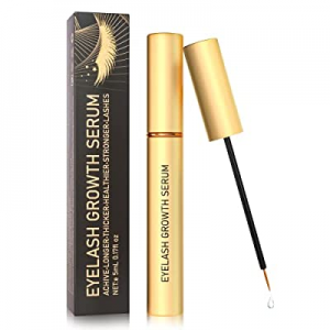 Eyelash Growth Serum by WM, Rapid Eye Lash Growth Serum to Grow Lashes in 4 Weeks, Eye Lash Boost wi