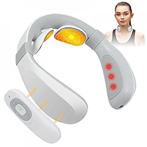 Smart Neck Massager, LANDWIND Intelligent Electric Neck Massage Therapy, Cordless Deep Tissue Trigge