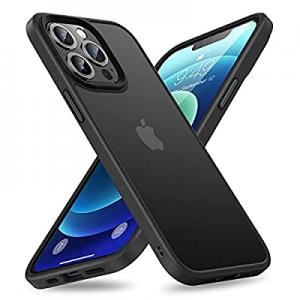 Meideal Shockproof Case for iPhone 13 Pro Max,[Military Grade Drop Tested],Anti-Scratch Translucent 