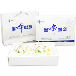 立减CNY¥30,春将半 东北黑蜂雪蜜360g*4瓶 年货礼盒蜂蜜大礼盒装送礼送长辈 1份装