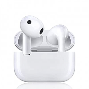 Wireless Earbuds,Bluetooth Headphones5.1,Earpod with Microphone Charging Case 30H Playtime,Pop-ups A