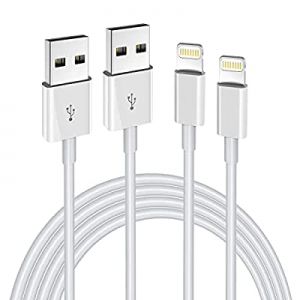 iPhone Charger Lightning Cable,2 Pack Apple MFi Certified USB iPhone Fast Chargering Cord,Data Sync