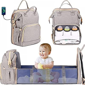 Diaper Bag with Changing Station (Detachable Version) now 55.0% off , Baby Backpack with Changing ..