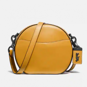 Coach Outlet官網 Coach Canteen 圓形斜挎包額外8折熱賣  	