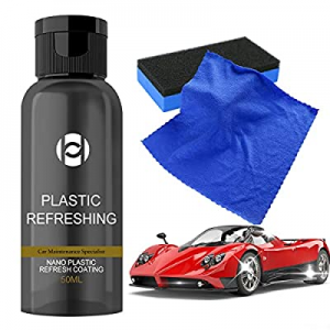 Plastic Restorer now 45.0% off , Interior Car Cleaner, Waterproof & Dustproof, Immediate Effect, L..