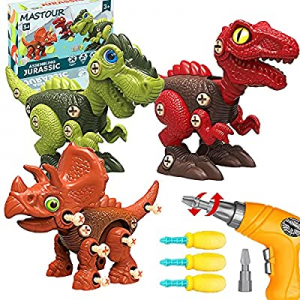 MASTOUR Dinosaur Toys for Kids 3-5 now 55.0% off , STEM Learning Building Toy Set, Toddler Educati..