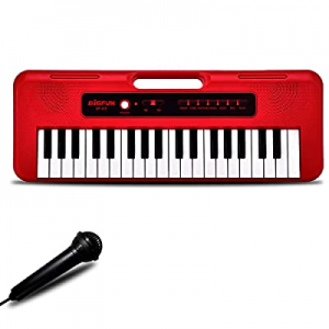 Piano Keyboard for Kids now 30.0% off , EOOLEOW 37 Keys Portable Electronic Keyboards Piano for ki..