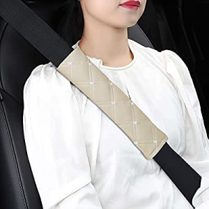 YAWALL Seat Belt Covers now 50.0% off , 2pcs Seat Belt Cushion，Seat Belt Covers for Adults, Seatbe..