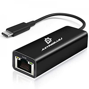 USB C to Ethernet Adapter - Ethernet to USB C/Thunderbolt 3 to RJ45 Wired Network Convert Adapter Pl