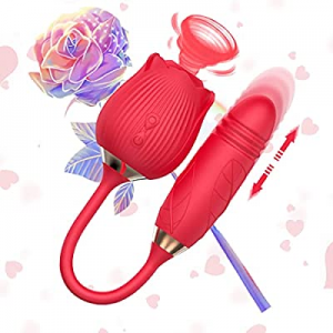 New Upgraded Leisure Toys Female Decompression Artifact Washable Electric Toys - Red