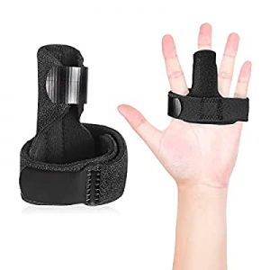Finger Splints, Medical Grade Finger Brace, Supports Every Finger, Trigger Finger Splint for Pain Re