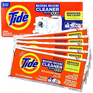 Washing Machine Cleaner by Tide for Front and Top Loader Washer Machines, 5ct Box (Packaging May Var