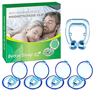 Anti Snoring Devices, Mini Snore-Stop-pêr - Silicone Magnetic Nose Clips - Provide The Effective &am