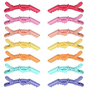 Teqifu Hair Clips 14 pcs-Alligator Hair Clips for Styling Sectioning,Non-slip Grip Clips for Hair Cu
