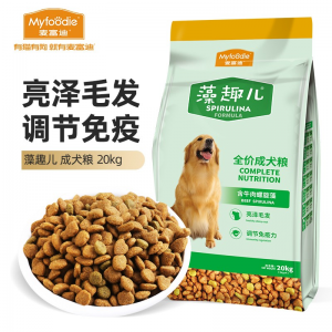 立减CNY￥20,【品牌旗舰店】麦富迪 狗粮 藻趣儿通用犬粮 【推荐】成犬粮40斤装