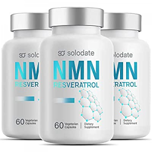 NMN + Resveratrol Supplement 99% Purity, 4-in-1 Upgraded NMN Supplement 1000mg for Maximum Antioxida