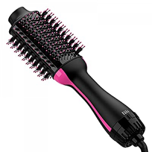 Hair Dryer Brush Blow Dryer Brush in One, Upgraded 4 in 1 Hair Dryer and Styler Volumizer with Negat