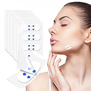 Face Lift Tape, 40PCS Instant Face Lift Sticker, Invisible Wrinkle Lifting Patches for V-Line Face, 