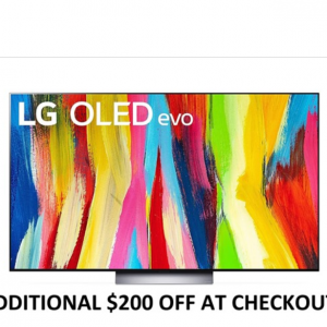 $903 off (NEW) LG 65" Class OLED evo C2 Series Alexa Built-in 4K Smart TV @woot!