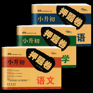 立减CNY￥30,68所名校小升初押题卷语文数学英语小学升初中练习题试卷六年级下 小升初押题卷 语数英共3本