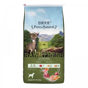 立减CNY￥100,伯纳天纯 (Pure&Natural)狗粮 全犬全阶段通用犬粮 生鲜丛林探秘(牛肉+鱼肉+鹿肉)12kg