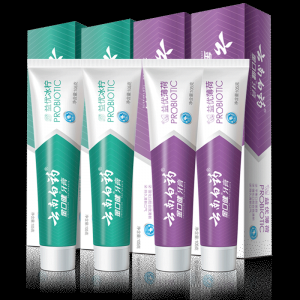 立减CNY￥150,云南白药益生菌牙膏420g益优冰柠*2 益优薄荷*2 清新口气平衡口气菌群 益生菌牙膏420g