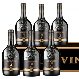 立减CNY¥470,法国原酒进口红酒牧文干红葡萄酒整箱礼盒装 老人头6支装