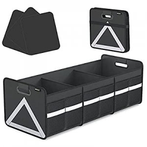 Foldable Trunk Organizer with Multi Pockets now 35.0% off , Heavy Duty Collapsible Trunk Storage O..