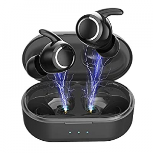 Wireless Earbuds Wireless Headphones,Wireless 5.0 TWS Stereo Sound Wireless Headphones,Built-in Mic