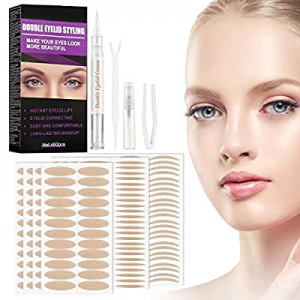 Eyelid Tape,Invisible Eyelid Lifter Strips, Breathable and Waterproof Lids by Design Double Eyelid S