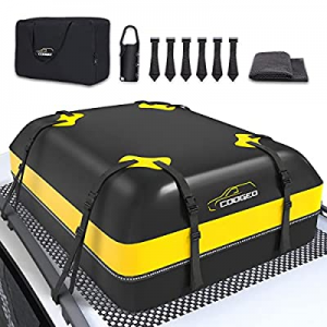 Car Rooftop Cargo Carrier Bag now 50.0% off ,15 Cubic Feet Waterproof car roof Cargo Carrier for A..