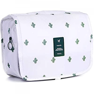 LAKIBOLE Toiletry Bag Multifunction Cosmetic Bag Portable Makeup Pouch Waterproof Travel Hanging Org
