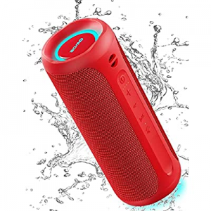 SOWO Portable Bluetooth Speaker, Waterproof Speaker IPX7, 25W Loud Wirelss Speaker with Big Audio an