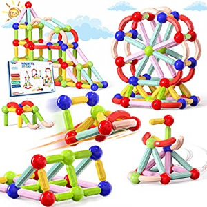 Toys for 3 Year Old Boys Girls now 20.0% off , Magnet Toys for Kids Age 3 4 5 6 7 8+ Magnetic Buil..