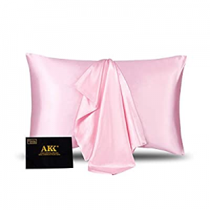 One Day Only！40.0% off AKK Satin Pillowcase for Hair and Skin - Super Soft Silky Pillowcase 2 Pack..