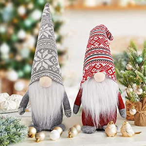 Christmas Decorations Gnomes Plush now 50.0% off , 2 PCS Decorative Christmas Decor Indoor Ornamen..