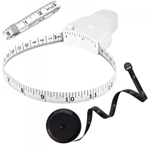 Measuring Tape for Body 60 Inch(150cm) - Retractable Measuring Tape for Body Accurate Way to Track W