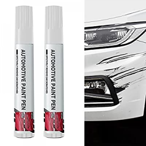 Two Pack Touch Up Paint for Cars Paint Scratch Repair, Waterproof Auto Scratch Remover Pen, White ..